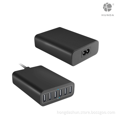 fastest electrical AC outlets 6 port micro usb charger 60W